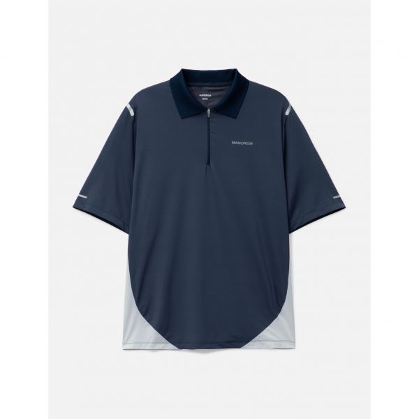 Manors Golf Frontier Quarter Zip Polo
