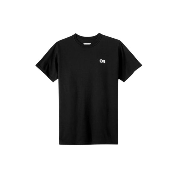 270827 OUTDOOR RESEARCH 남성 락업 백 로고 반팔 티셔츠 (289546-0114) (Men Lockup Back Logo T-Shirt)